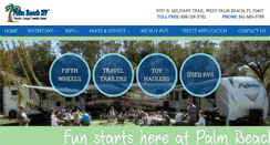 Desktop Screenshot of palmbeachrv.com